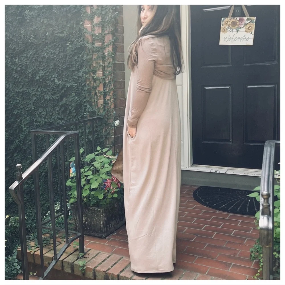 #47 BOHO MOCHA MUST HAVE LONG SLEEVES SHRUG - Picture 4 of 7